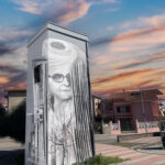 "Parità" Spray e pittura silossanica su cabina elettrica 84 mq Domusnovas 2025