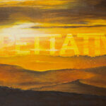 "Aspettativa" acrilico su tela 50x30cm 2022 [Key Gallery]