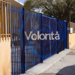 "Volontà" spray su inferriata dimensioni variabili Cagliari 2023