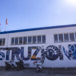 "dISTRUZIONE" quarzo e spray su muro 48mq 2023