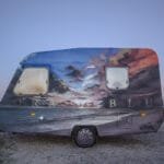 "Ora Blu" vernice poliuretanica su carrozzeria (dimensioni variabili) San Sperate 2024